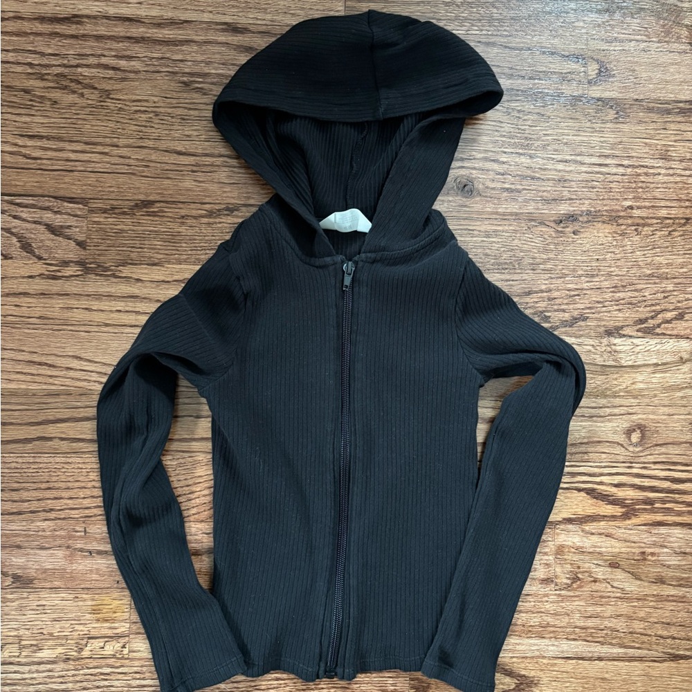 H&M Ribbed Hoodie